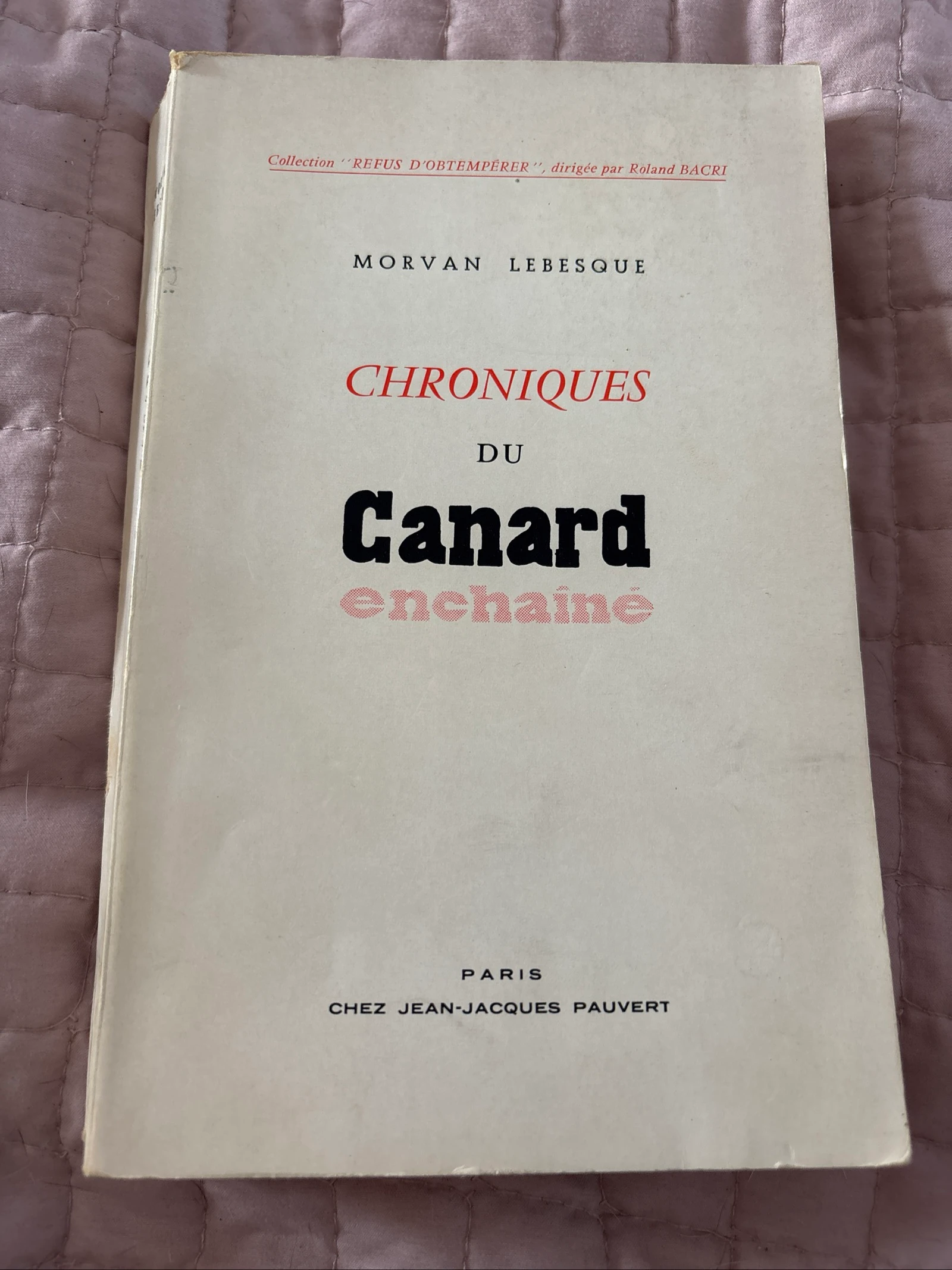 Chroniques du Canard enchaîné 